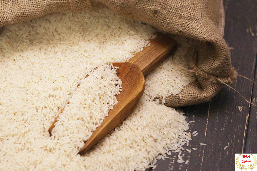 برنج دودی خاصیت دار سفید با کفگیر